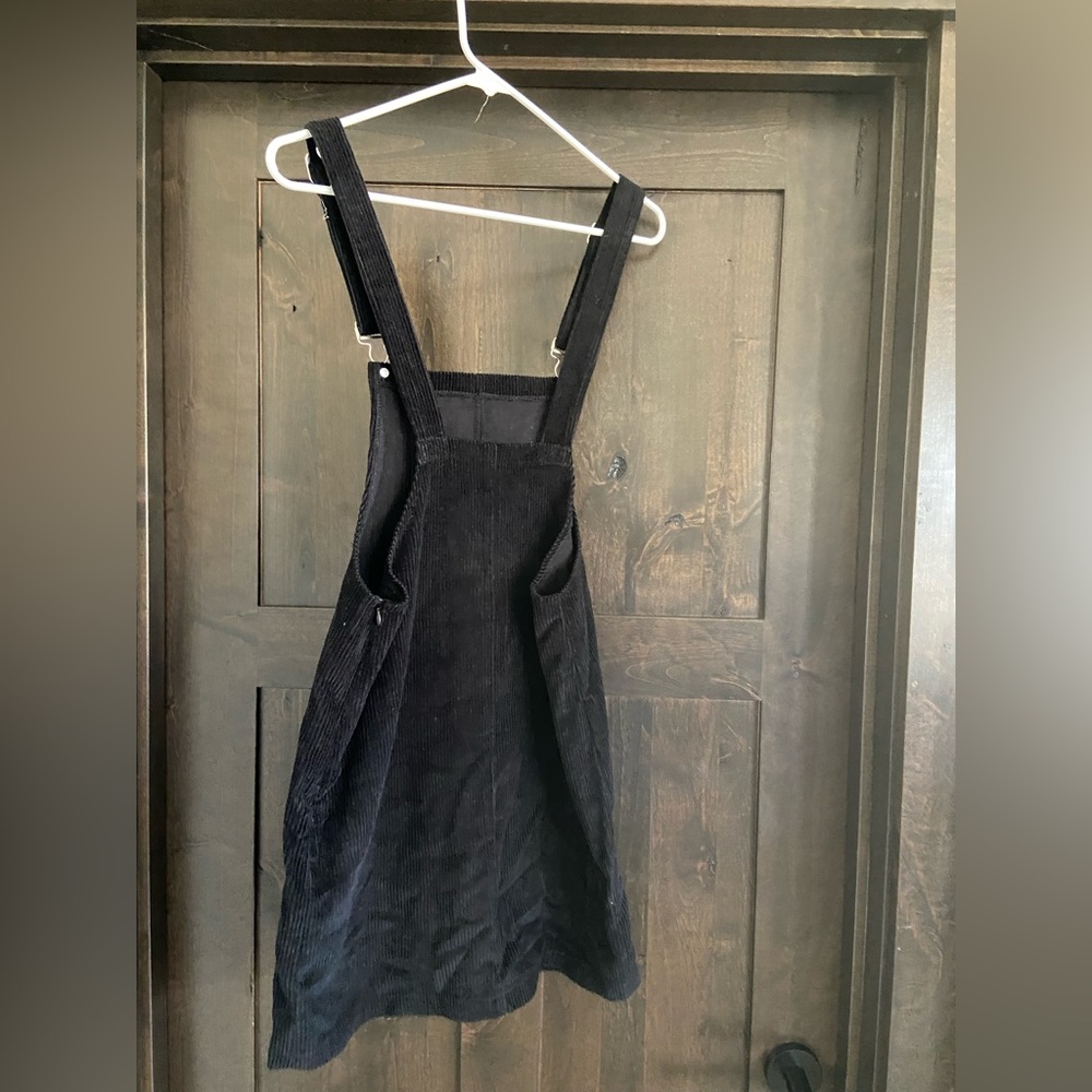 Black, size xs, pinafore dress from Amazon